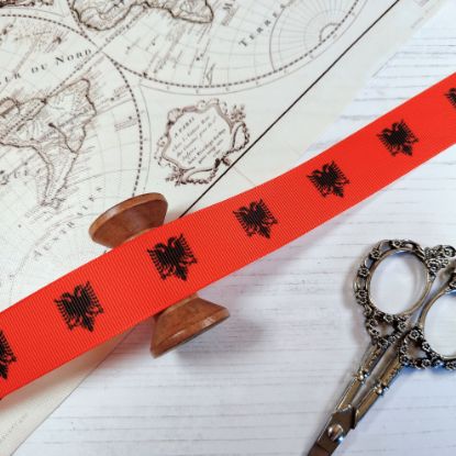 Picture of Albania Flag Printed Ribbon