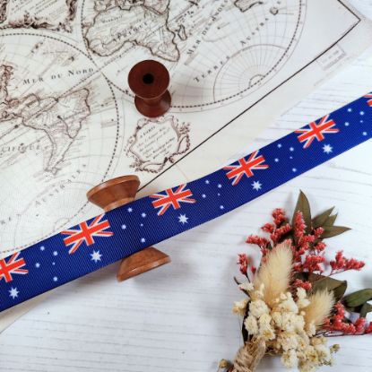 Picture of Australia Flag Printed Ribbon