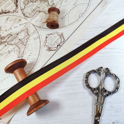 Picture of Belgium Flag Printed Ribbon
