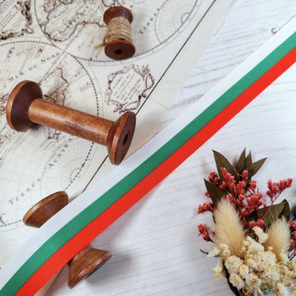 Picture of Bulgaria Flag Printed Ribbon