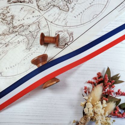 Picture of France Flag Printed Ribbon