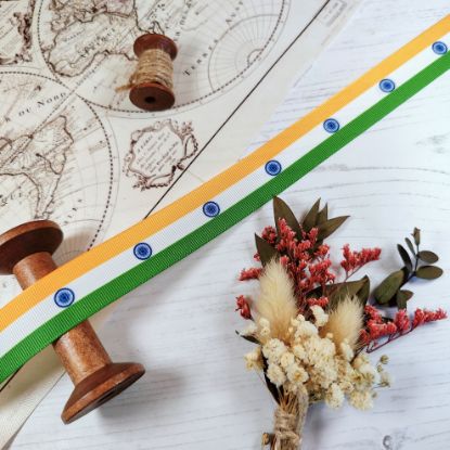 Picture of India Flag Printed Ribbon
