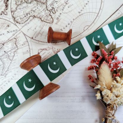 Picture of Pakistan Flag Printed Ribbon