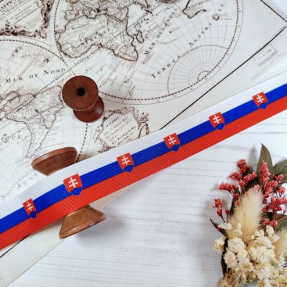 Picture of Slovakia Flag Printed Ribbon