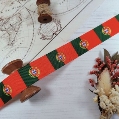 Picture of Portugal Flag Printed Ribbon