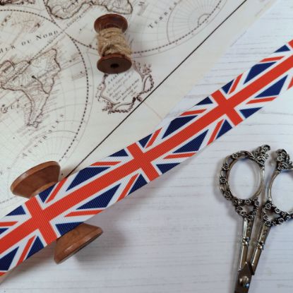 Picture of United Kingdom Flag Printed Ribbon
