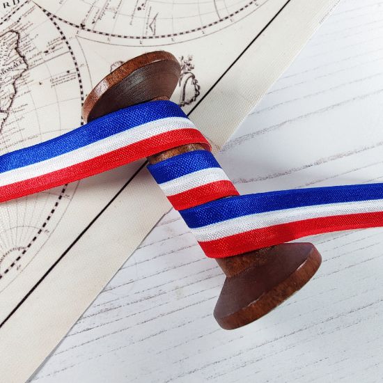 Picture of France Flag Printed Elastic
