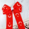 Picture of Turkiye Flag Handmade Bow