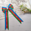 Picture of Azerbaijan Flag Handmade Bow